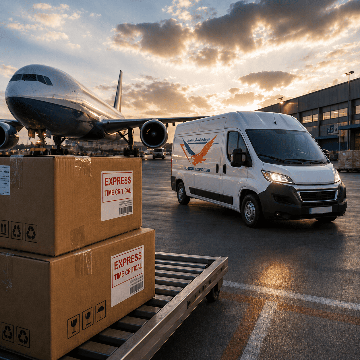 Express time-critical delivery